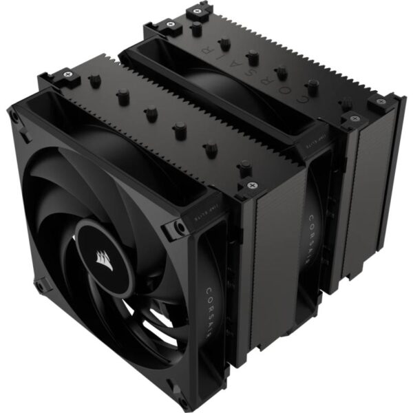 Cooler Procesor CORSAIR A115 TWIN TOWER AIR NEGRU - imagine 13