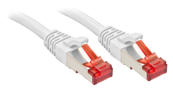 Cablu retea Lindy 3m Cat.6 S/FTP, RJ45, white - imagine 4
