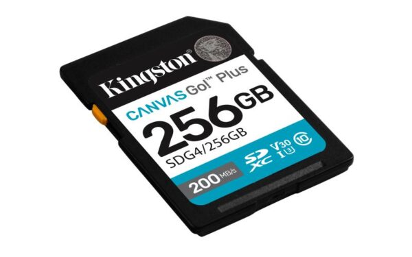Card de Memorie SD Kingston 256GB Canvas GO PLUS CL10 - imagine 4