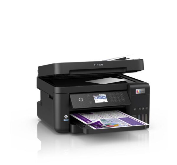 Multifunctional inkjet color Epson EcoTank CISS L6270, dimensiune A4 (Printare,Copiere, - imagine 7