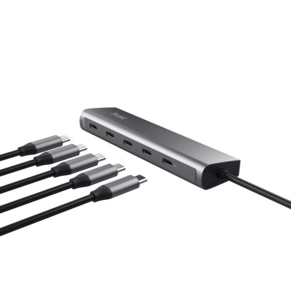 Hub Trust Halyx, 5 porturi USB-C 3.2 gen 1: 1 - imagine 11