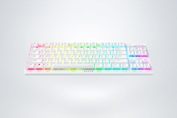 KB RAZER DEATHSTALKER V2 PRO TKL (RED SWITCH) - WHITE - imagine 7