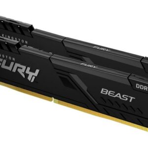 Memorie RAM Kingston,FURY Beast, DIMM, DDR4, 64GB (Kit 2x32GB), 3600MHz,