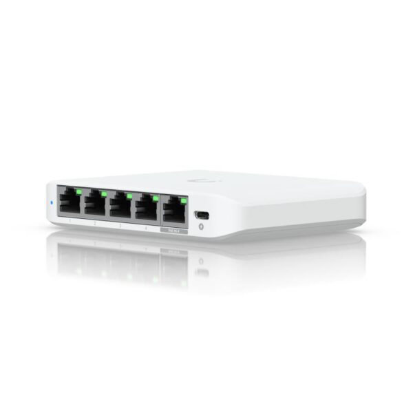 Ubiquiti USW-Flex-2.5G-5, 5 porturi RJ45 1/2.5 GbE, capacitate 25 Gbps, - imagine 4
