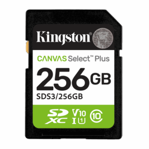 Card de Memorie SDXC Kingston 256GB,Canvas Select Plus
