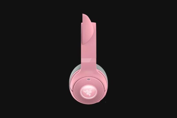 Casti Razer Kraken Kitty V2 Bluetooth 5.2Quartz Edition - imagine 9