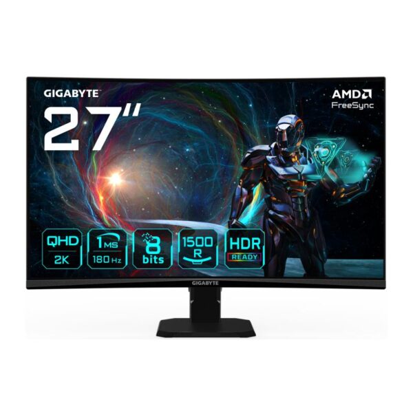 Monitor Gaming Gigabyte GS27QCA, Panel Size: 27 inch, Panel Backlight/ - imagine 3