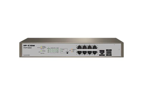 IP-COM PRO-S8-150W, 8 x 10/100/1000 Base-T Ethernet ports(PoE), 1 x - imagine 4