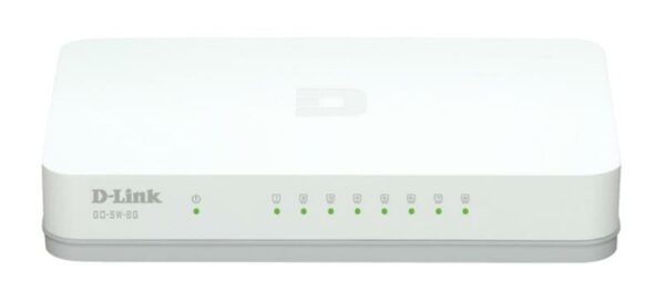 Switch D-Link GO-SW-8G, 8 port, 10/100/1000 Mbps - imagine 6