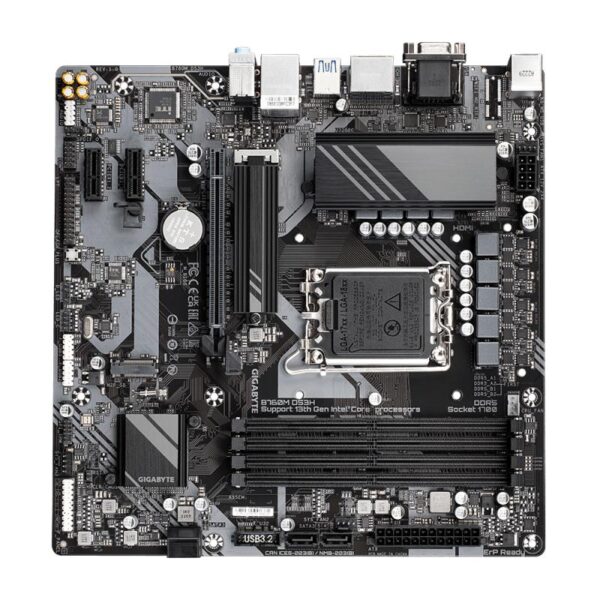 Placa de baza GIGABYTE B760M DS3H DDR5 (rev. 1.0) LGA1700 - imagine 11