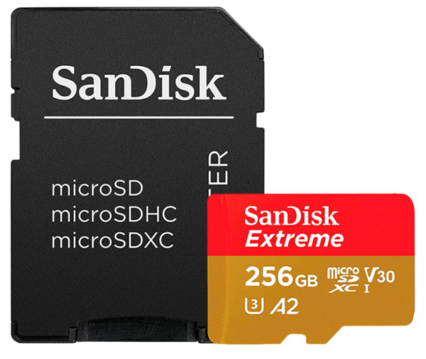 Card de Memorie MicroSDXC  SanDisk Extreme PLUS, 256GB, Clasa