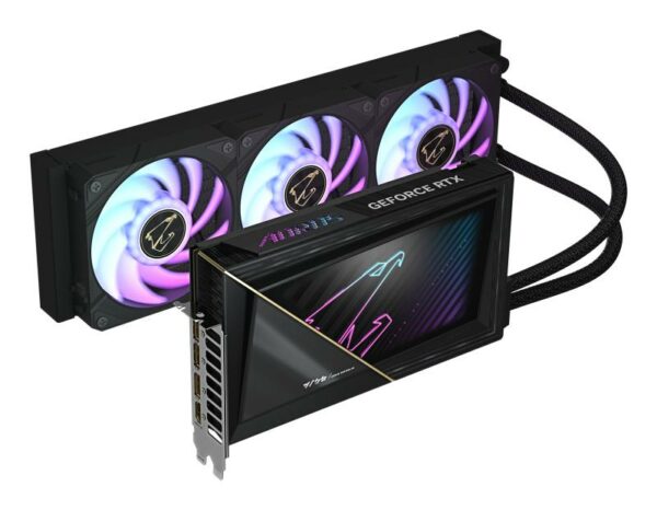 Placa Video GIGABYTE AORUS GEFORCE RTX 5090 XTREME WATERFORCE 32GB - imagine 4