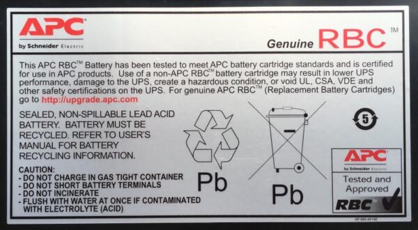 Acumulator APC pentru SUA2200RMI2U, SUA3000RMI2U - imagine 5