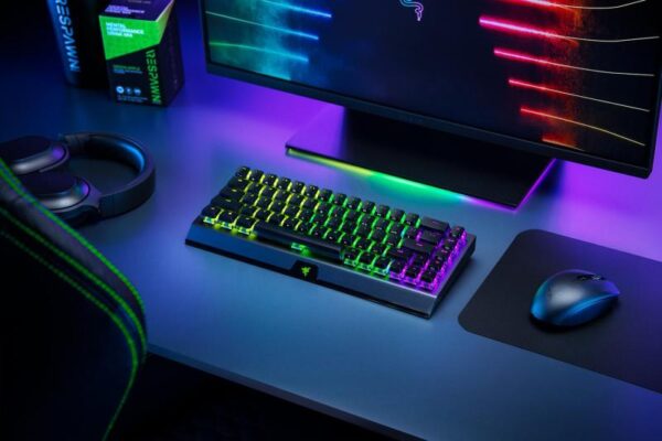 Tastatura Razer BlackWidow V3 Mini HyperSpeed, galben - imagine 6