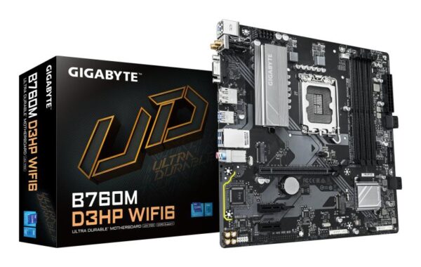 Placa de Baza GIGABYTE B760M D3HP WIFI6 LGA1700 - imagine 7