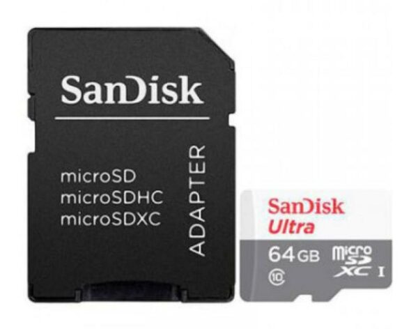 Card de Memorie MicroSDHC SanDisk , 64GB, Adaptor SD, Class - imagine 3