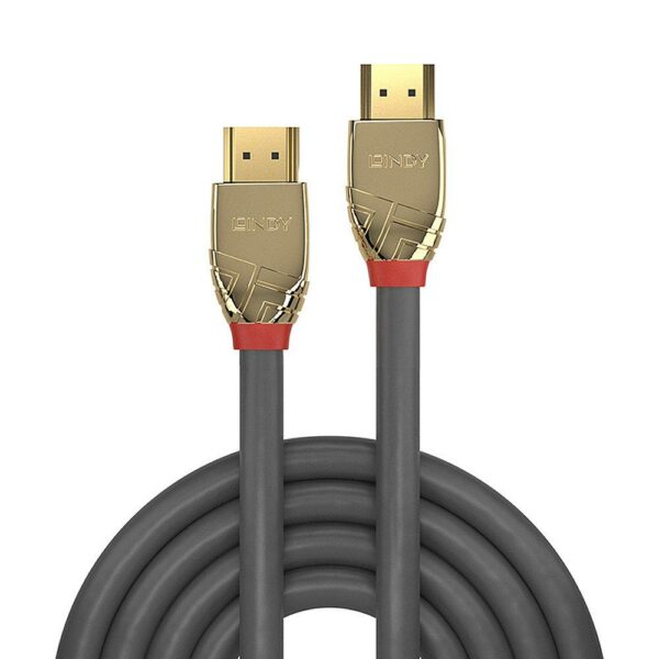 Cablu Lindy 5m Ultra High Speed HDMI Gold Line, rezolutie - imagine 3