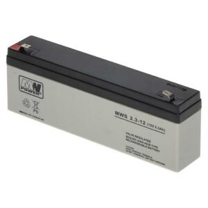 Acumulator AGM 2.3Ah 12V seria  MW Power,MWS2.3-12, terminal de