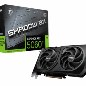 Placa Video MSI GEFORCE RTX 5060 TI SHADOW 2X OC