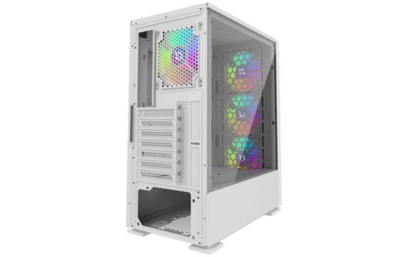 Carcasa AQIRYS Gacrux RGB Mid Tower ARGB ALB - imagine 14
