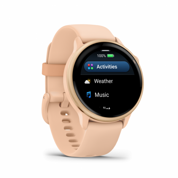 Ceas Garmin vívoactive 6 display AMOLED, dimensiune afisaj 30.4 mm,