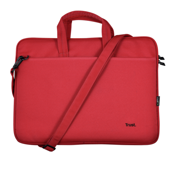 Geanta laptop Trust Bologna Eco 16", rosu - imagine 3