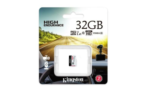 Card de Memorie Micro SDXC Kingston High Endurance, 32GB, Adaptor - imagine 3