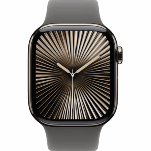 Apple Watch Series 10 GPS + Cellular 42mm Natural Titanium
