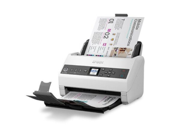 Scanner Epson DS-730N, dimensiune A4, tip sheetfed, viteza scanare: 40 - imagine 4