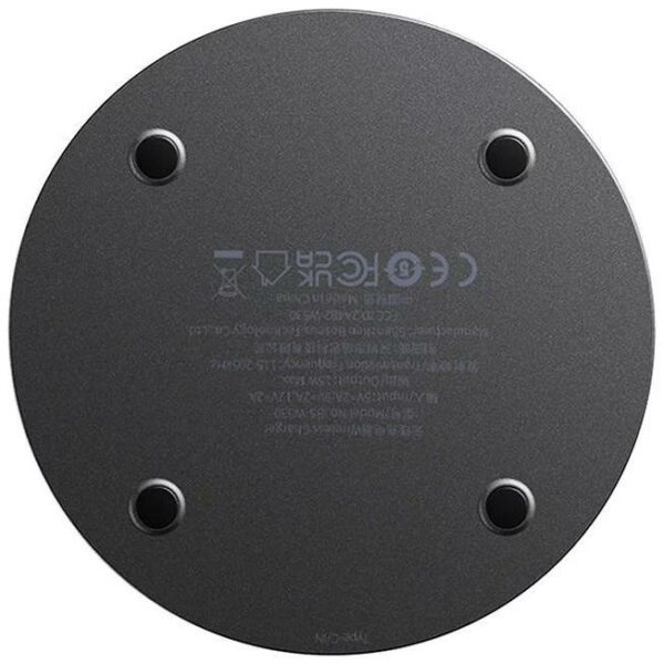 Incarcator wireless Baseus Simple Qi 15W, compatibilitate smartphones, cablu Type-C - imagine 5