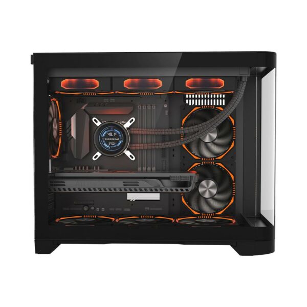 Carcasa 1STPLAYER UV6 Cube Tower ARGB NEGRU - imagine 3