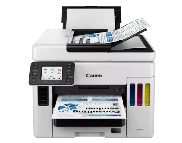 Multifunctional inkjet color CISS Canon Maxify GX7040, ( Print, Copy,Scan, - imagine 5