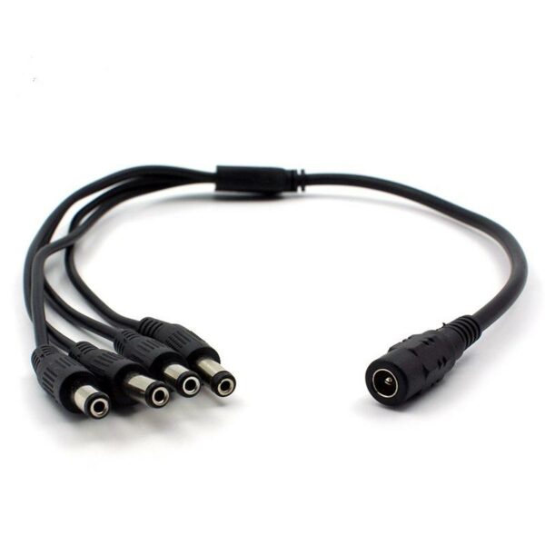 CABLU ALIMENTARE TIP SPLITTER 1 TO 4 DC1-4 - imagine 3