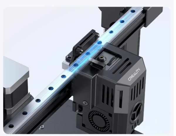 Imprimanta 3D Creality ENDER-3 V3 KE, Precizie +/-0.1mm, Diametru filament: - imagine 3