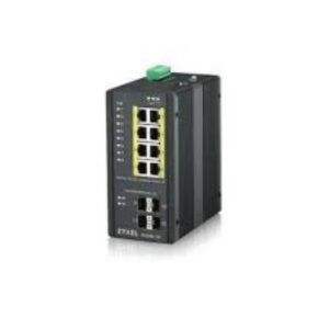 Zyxel RGS200-12P-ZZ0101F 12-port GbE Managed PoE Switch, Layer2, 8 ports