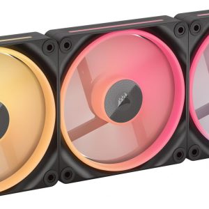 Ventilatoare Carcasa CORSAIR iCUE LINK LX120 REVERSE 3x120mm RGB NEGRU