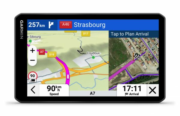 GPS Garmin Dezl LGV720, tip afisaj IPS super-panoramic de 6,95", - imagine 5