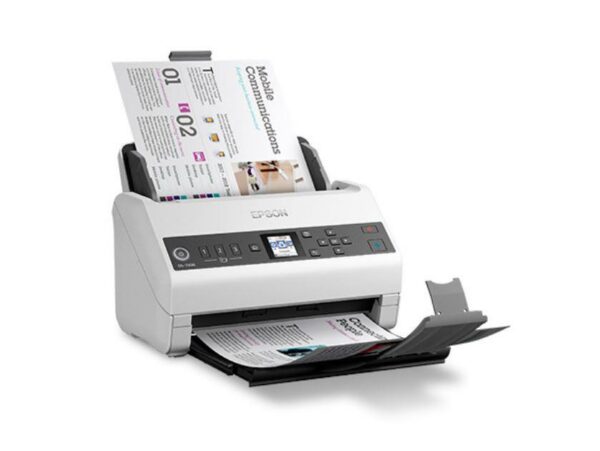 Scanner Epson DS-730N, dimensiune A4, tip sheetfed, viteza scanare: 40 - imagine 3