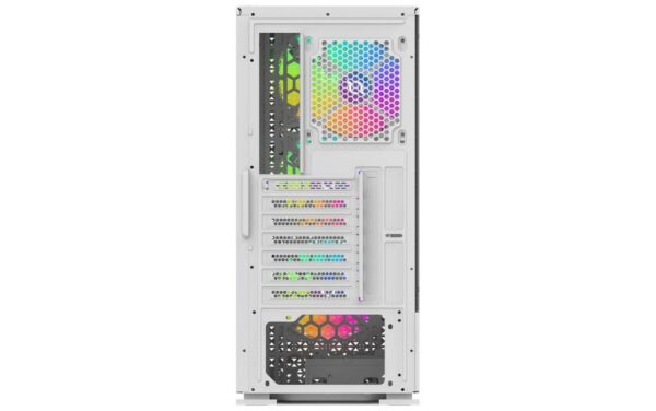 Carcasa AQIRYS Gacrux RGB Mid Tower ARGB ALB - imagine 6