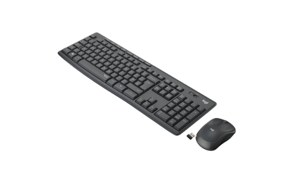Logitech kit wireless silent MK295, SilentTouch Technology, spill- resistant, 2.4GHz, - imagine 3