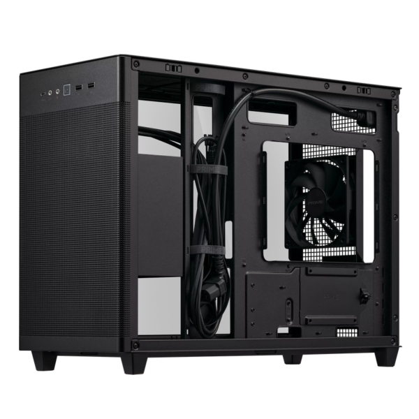 Carcasa ASUS AP201 PRIME Small Tower NEGRU - imagine 6