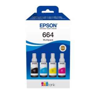 Cartus cerneala Epson T6646 BK+CMY, multipack, pentru Epson L200 Epson