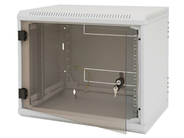 Rack de perete Triton sectiune simpla 6U 600mm adancime usa - imagine 3