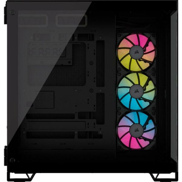 Carcasa CORSAIR iCUE LINK 6500X Mid Tower ARGB NEGRU - Image 4