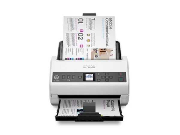 Scanner Epson DS-730N, dimensiune A4, tip sheetfed, viteza scanare: 40