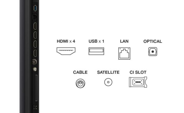 Televizor TCL Mini LED 85Q7C, 215 cm, Smart Google TV, - imagine 4