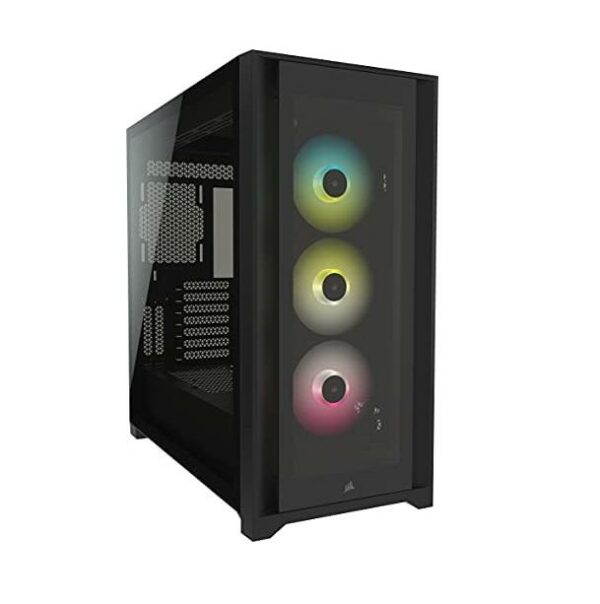 Carcasa Corsair iCUE 5000X, ATX, fara sursa, RGB