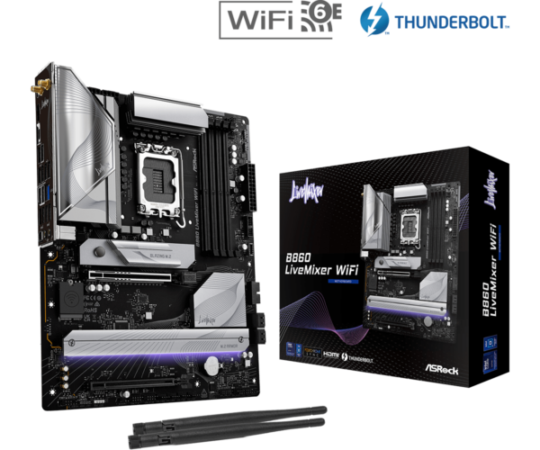 Placa de Baza ASROCK B860 LIVEMIXER WIFI LGA1851