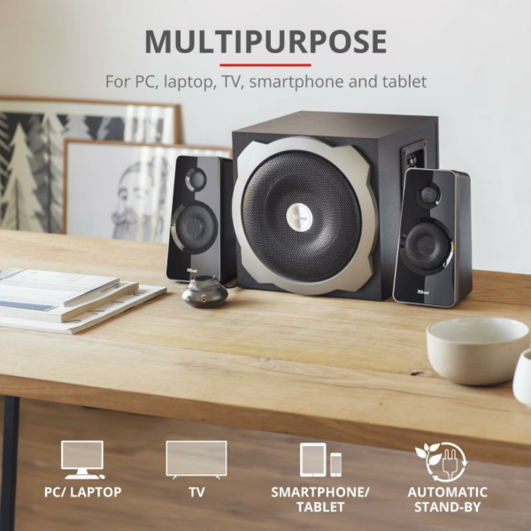 Boxe Stereo Tytan 2.1 Speaker Set - black - imagine 6