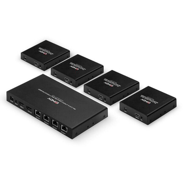 Lindy 70m 4 Port Cat.6 HDMI 4K60 Splitter Extender
